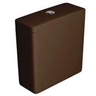 Caixa Acoplada Duo Deca Piano Polo Quadra Marrom Fosco CD21