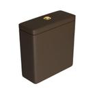 Caixa Acoplada Quadra/Piano/Polo/Unic/Axis CD21F Marrom Fosco - Deca