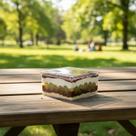 Caixa Acrílico Quadrada 2L Bolo Sobremesa Cake Box
