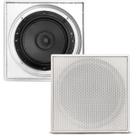 Caixa Acustica 140W Embutir Teto Som Ambiente Arandela Quadrada