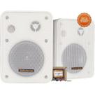 Caixa Acústica com Trafo 70V(25W) Ambience Line MSB60NC Branca HAYONIK - PAR / 2 F003