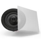 Caixa Acústica de Embutir BSA S3 Spot Quadrado Branco