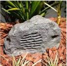 Caixa Acústica Externa Pedra Jardim Rock Speaker Fsaudio Pd8 Cinza-claro