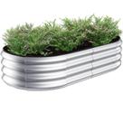 Caixa Aérea de Aço Oval 160x80cm para Cultivo de Vegetais Caixa Aérea de Aço Oval 160x80cm para Cultivo de Vegetais