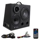 Caixa Amplificada CH H600 8" 350W RMS Bluetooth Corzus