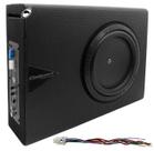 Caixa Amplificada Falcon Evolution 8 Polegadas XS200.1-8 Slim 250W RMS