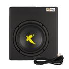 Caixa Amplificada Super Slim Mini 200w Rms Embaixo Banco Carro