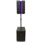 Caixa amplificada waldman 15 pol sistema torre ativa l1-1584