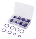 Caixa Anel Oring Roxo Para Conexões de Ar Condicionado Automotivo 145 Peças Caixa Anel Oring Roxo Para Conexões de Ar Condicionado Automotivo 145 Peças