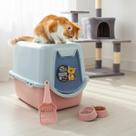 Caixa Areia Fechada Banheiro Toalete Sanitário Gato Antiodor Durapets Caixa Areia Fechada Banheiro Toalete Sanitário Gato Antiodor Durapets