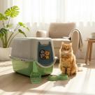 Caixa Areia Fechada Banheiro Toalete Sanitário Gato Antiodor Durapets