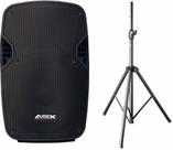 Caixa Ativa 15 Polegadas Profissional 500w Asx S1500 + Tripé