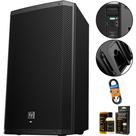 Caixa Ativa Eletro Voice Zlx15p 15" 1000w + Polidor Rove + Cabo P10