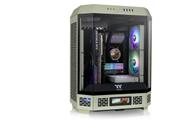 Caixa ATX Thermaltake Tower 600 Matcha Green com 3 painéis de vidro Caixa ATX Thermaltake Tower 600 Matcha Green com 3 painéis de vidro