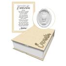 Caixa Baú Com Aplique Oração Da Eucaristia 4,5x20x14,5cm Caixa Baú Com Aplique Oração Da Eucaristia 4,5x20x14,5cm