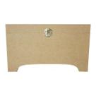 Caixa Baú Pequeno com Fecho 24cm Mdf Madeira Caixa Baú Pequeno com Fecho 24cm Mdf Madeira
