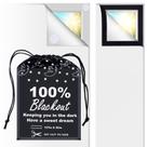 Caixa Blackout Blind Elfos 100% branca (400x150cm) para janela