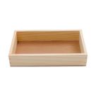 Caixa Box Bandeja Madeira Pinus cru caixote baixo