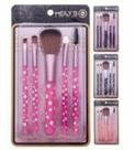 Caixa Box com 12 Kit de Pincéis para Maquiagem Teen - Meilys
