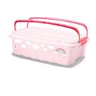 Caixa Box Organ. Com Alças Arco Iris Da Plasutil + Mimo