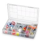 Caixa Box Organizador 16 Divisórias Organiza Tudo Grande Caixa Box Organizador 16 Divisórias Organiza Tudo Grande