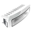 Caixa branca Spreader Light Lumitec Capri3 branca sem escurecimento