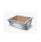 Caixa Braseiro Cooktop 95x55 inox 304/Aço Carbono - JX