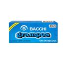 Caixa c/5000 grampos para grampeador 26/6 bacchi galvanizado