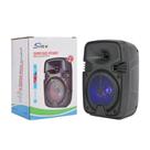Caixa Caixinha De Som Bluetooth Pendrive Led 8w Zqs1382s