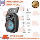 Caixa Caixinha Som Bluetooth Com Led Bateria Longa Duração