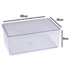 CAIXA CAKE BOX RETANGULAR 20x12x8CM 1,500ML - BLUESTAR