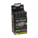 Caixa Caneta Giz Líquido 6mm 4g Evoke Com 12 Unidades Brw Preto Caixa Caneta Giz Líquido 6mm 4g Evoke Com 12 Unidades Brw Preto