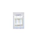 Caixa carta pvc branca grade goma