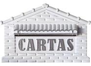 Caixa Carta Pvc Real Branco Ouro - 04p