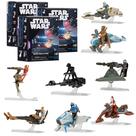 Caixa cega STAR WARS Micro Galaxy Squadron Scout, pacote com 3
