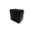 Caixa Cftv Abs 8,57x8,57x5cm Preto