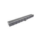 Caixa Coletora Linear Pluvial Com Grelha Alumínio 13,5x96cm