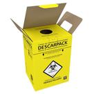 Caixa Coletora Materiais Perfurocortante 3 Litros Descarpack