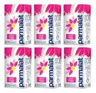 Caixa Com 06 Litros De Leite Parmalat Integral Uht 1 Litro