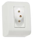 Caixa Com 1 Tomada Nbr 10A 250V 57304002 - Tramontina eletrik