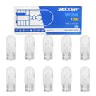 Caixa com 10 Lâmpadas Pingão Halógenas T10 Shocklight SL-12T10