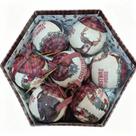 Caixa com 14 Bolas de Natal Christmas in the Woods 8cm