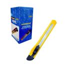 Caixa com 24 Estilete Pequeno Lamina 9mm Masterprint