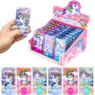 Caixa com 24 Jogos Aquaplay Water Game Argolas Unicórnio Pony para Lembrancinha