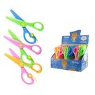 Caixa com 24 Tesouras Escolares 13cm Ponta Redonda Sem Lâmina Metálica Segura Infantil Caixa com 24 Tesouras Escolares 13cm Ponta Redonda Sem Lâmina Metálica Segura Infantil