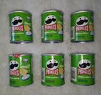 Caixa com 6 Salgadinho de Batata Pringles Creme e Cebola