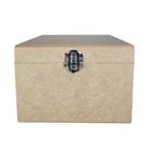Caixa com Fecho 1 Caneca 15x15x10 52231 - MDF - Peça de Decoração/Organização