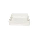 Caixa com Tampa Transparente Nº 5 (9cm x 12cm x 4cm) Branca 10 unidades Assk Rizzo Embalagens