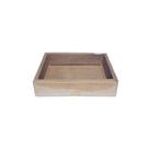 Caixa com Tampa Transparente Nº 5 (9cm x 12cm x 4cm) Kraft 10 unidades Assk Rizzo Embalagens