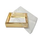 Caixa com Tampa Transparente Nº 6 (13cm x 13cm x 4cm) Dourada 10 unidades Assk Rizzo Embalagens Caixa com Tampa Transparente Nº 6 (13cm x 13cm x 4cm) Dourada 10 unidades Assk Rizzo Embalagens